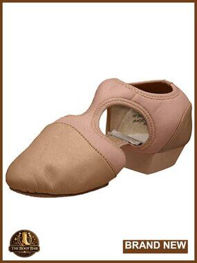 Jazz Shoes with Suede Sole, Split-Toe Design, Comfortable Dance Footwear